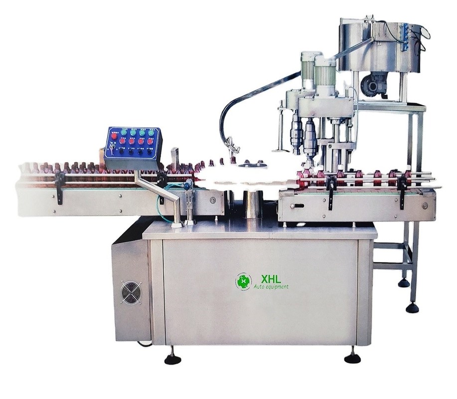 2400BPH TUV Semi Automatic Bottle Capping Machine