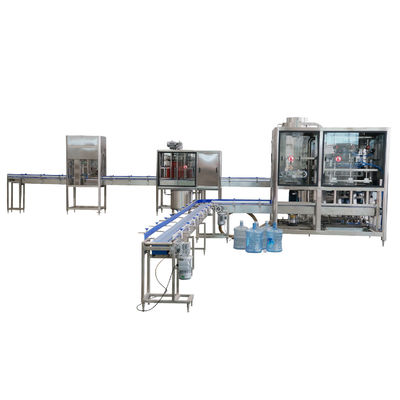 Fully Automatic Filling Machines 20L Complete Bottled Water Production Lines