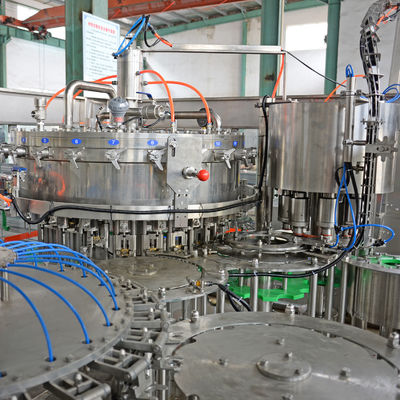 Champagne Beer Bottling Line 28000BPH Small Carbonated Drink Filling Machine