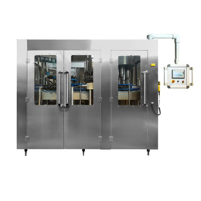 6000BPH 500ml Fruit Juice Filling Machine Integrate Bottling Rinsing