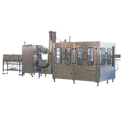 Champagne Beer Bottling Line 28000BPH Small Carbonated Drink Filling Machine