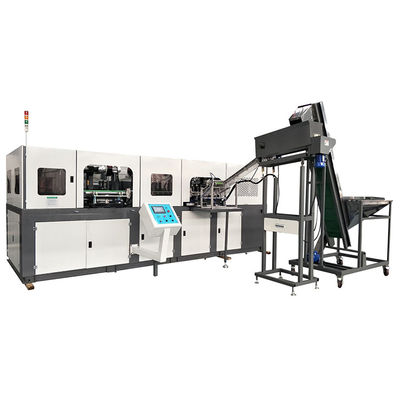 White 49kw Automatic Pet Blowing Machine 9000BPH Pet Bottling Line