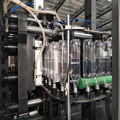 White 49kw Automatic Pet Blowing Machine 9000BPH Pet Bottling Line